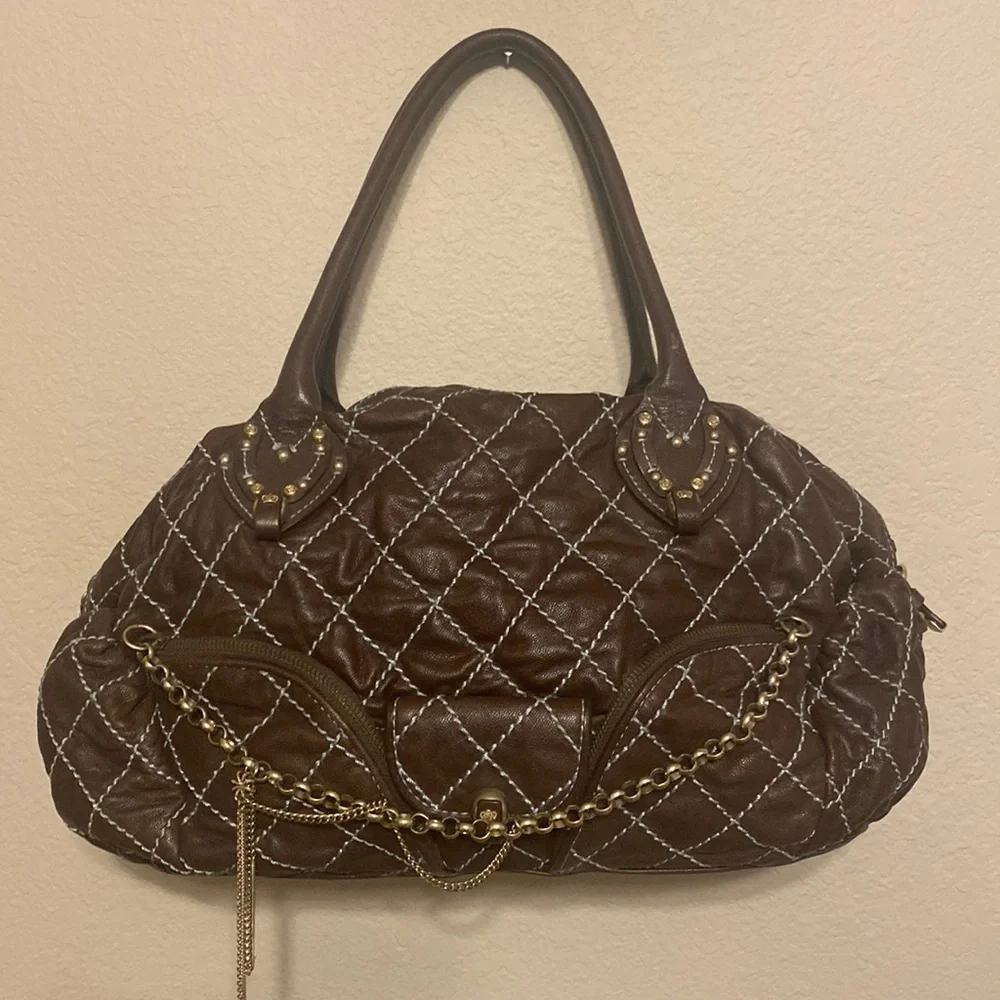 Juicy Couture Leather Shoulder Bag - Picture 1 of 17